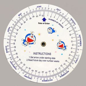 Calculateur de cycle de grossesse imprimé en couleur pour femmes enceintes - Product Image 4