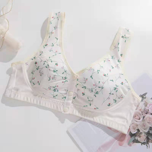 <span class=keywords><strong>Reggiseno</strong></span> Senza Ferretto con Chiusura Frontale, Taglie Forti, in Cotone, per Anziane (<span class=keywords><strong>3</strong></span> Colori 44/100) - Product Image 1
