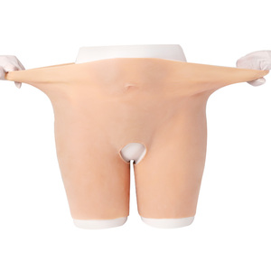 Culotte en silicone sans couture pour travestis, taille haute, gros fessier, filles, chatte, vagin, culotte, leggings grande taille pour femmes - Product Image 2