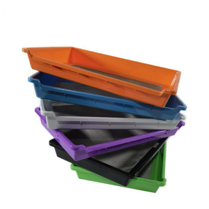 Đa Màu Sắc Thép Không Gỉ Lưới 150/220 Nụ Tông Đơ Cắt Tỉa Bin Khay Với Cong Kéo Thẳng - Product Image 6