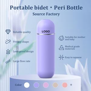 Bidé Portátil Personalizable para el Cuidado de la Higiene Personal en el Hogar, Limpiador Vaginal de PVC, Botella de Ducha de 380 ml, Certificado CE - Product Image 2