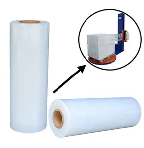 Verpackungs maschinen klare Stretch folie mit laminierter Plastikfolie Maschinen länge Paletten stretch folie