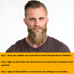 Oem người đàn ông râu bơ nhãn hiệu riêng hữu cơ làm mềm ép nuôi dưỡng Râu Tự nhiên sản phẩm chăm sóc dưỡng kem nhà sản xuất - Product Image 4