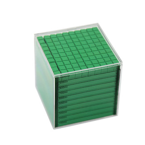 Cubo multistrato Qinghua per il conteggio in decimetri e centimetri, blocco da costruzione per l'insegnamento della <span class=keywords><strong>matematica</strong></span> nella scuola primaria, volume del cemento. - Product Image 4