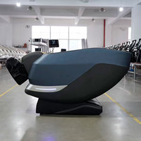 Fauteuil de massage corporel complet à gravité zéro avec commande vocale SL, manipulateur 4D, compresse chaude et écran tactile – Vente directe usine, durable