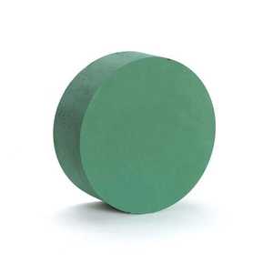 Penjualan Panas Blok Busa Bunga Bulat <span class=keywords><strong>Oasis</strong></span> Basah 4cm Produksi Grosir Kustom Busa Bunga Hijau Berkualitas Tinggi - Product Image 2
