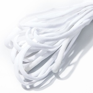 Cinta elástica de costura colorida de 5mm, banda elástica tejida de cuerda redonda para accesorios de ropa, Textiles para el hogar - Product Image 5