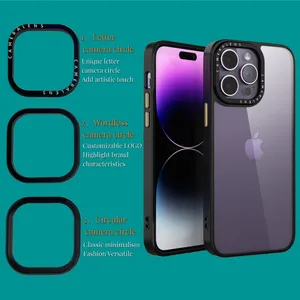 High Quality Ins Style Case For IPhone 15 Plus Street Fashion Brand Clear Cover For Apple IPhone 15 Pro Max Luxury Phone Case