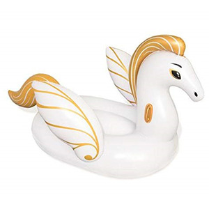 Inflatable Unicorn Float 200cm White PVC Outdoor Pool Ride For Adults And Kids - Product Image 5