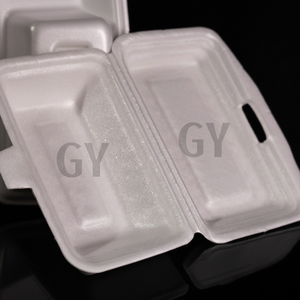 Contenedor de Alimentos Desechable de Espuma, Caja de Espuma para Llevar, Caja de Espuma de un Solo Uso, Envase de Alimentos de Espuma, Caja de Espuma para Comida para Llevar - Product Image 3