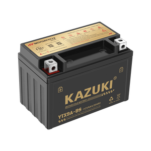 Batterie automobile et moto Kazuki <span class=keywords><strong>YTX9</strong></span>-<span class=keywords><strong>BS</strong></span> neuve de haute qualité 2.65V <span class=keywords><strong>9AH</strong></span> au plomb-acide orange haute performance sans entretien - Product Image 3