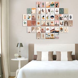 50 pezzi 4x6 pollici Wall <span class=keywords><strong>Collage</strong></span> Kit immagini estetiche immagini bohémien <span class=keywords><strong>Collage</strong></span> foto <span class=keywords><strong>Poster</strong></span> Pack paesaggio pittura decorazione - Product Image 3