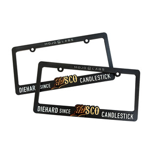 Soporte Personalizado para Matrícula de Motocicleta y Automóvil de Metal y Plástico para EE. UU. y Canadá, Marco para Placa de Matrícula, Cubierta para Placa de Matrícula, Venta al por Mayor - Product Image 6
