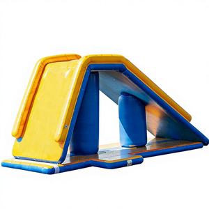 Nouvelle conception d'équipement aquatique, <span class=keywords><strong>toboggan</strong></span> flottant gonflable en PVC de 0,9 mm pour jeux aquatiques, en vente - Product Image 4