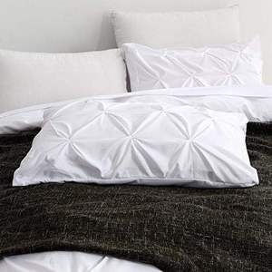 Ensemble de couette Kanak Bedding Pinch, taille King, 3 pièces, 100% coton, motif géométrique capitonné, décoration pour la maison - Product Image 1