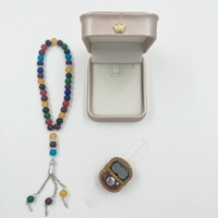 Coffrets Cadeaux Islamiques pour Mariage et Aïd : Mini Coran, Tasbih et Compteur Numérique – Idéal pour les Cérémonies Musulmanes