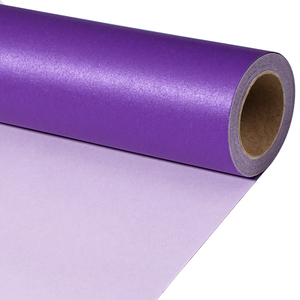 Papier d'emballage violet uni imprimé mat simple face pour la Saint-Valentin et les mariages - Product Image 3