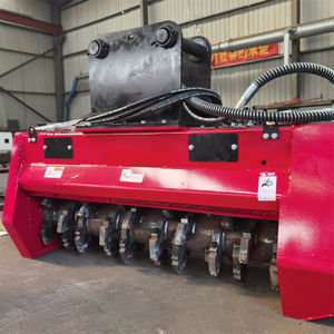 Una macchina con molteplici usi: il trituratore forestale per escavatore è adatto per la bonifica di terreni <span class=keywords><strong>forestali</strong></span>, l'abbellimento del paesaggio e le <span class=keywords><strong>strade</strong></span> comunali. - Product Image 4