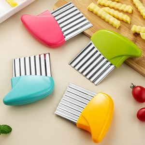 Coupe-frites ondulées manuel personnalisé pour la vente en gros avec couteau à motif ondulé pour légumes - Product Image 6
