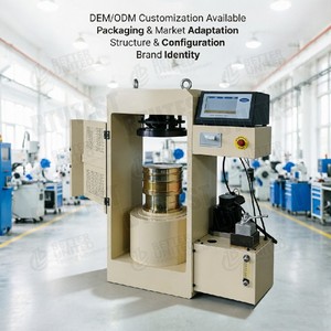 Máquina de Ensayo de Compresión Electrohidráulica Btutest 2000kN EN ASTM para Cilindros y Cubos de Hormigón 0.1% ~ 0.5% FS - Product Image 3