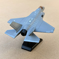 Modelo de Avión Fundido a Presión 1:100 F-35, Modelo de Avión F35 Joint Strike Fighter, Kits de Modelos de Aviones Metálicos, Modelo de Avión de Combate