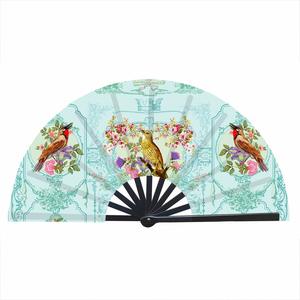 Éventail Pliant Écologique de 33 cm pour Vente en Gros – Cadeau d'Affaires, Festival, Musique, Amour, Fleurs, Décoration de Fête, Souvenir, Promotion - Product Image 2