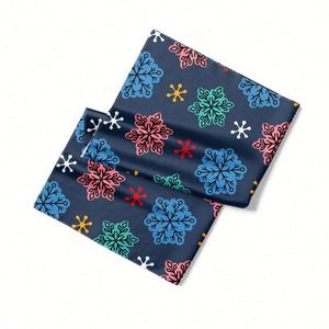 Écharpe en soie de luxe haut de gamme, impression numérique personnalisée, écharpe en soie pour femmes, ourlets roulés, personnalisation d'écharpes en soie - Product Image 6