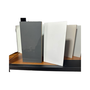 Trắng Độ Bóng Cao Chống-Dấu Vân Tay Pet Nhiều Lớp Chống Ẩm Ván <span class=keywords><strong>MDF</strong></span> Sử Dụng Trong Nhà Cho Căn Hộ Nhà Bếp Cho Melamine Bảng - Product Image 2