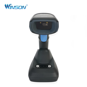 Escáner de Código de Barras Inalámbrico Recargable BT 2D QR para Inventario de Supermercado POS - Product Image 1