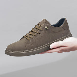 Zapatillas Planas de Talla Grande para Hombre, Primavera 2026, Modernas, de Piel de Cerdo de Primera Capa, Casuales - Product Image 5