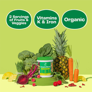 Mélange de super-aliments verts de haute qualité, vitamines et reishi, antioxydant, soutien immunitaire végétalien, digestion, supplément de fer pour femmes - Product Image 4