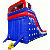 Castillo Inflable con Tobogán, Equipo de Juegos Grande para Exteriores, Suministro Directo de Fábrica, Alquiler para Fiestas