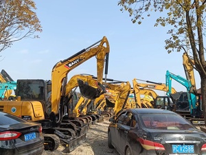 Pelle hydraulique sur chenilles SANY SY60C d'occasion mini pelle bon marché d'occasion pelle SANY de 6 tonnes - Product Image 5