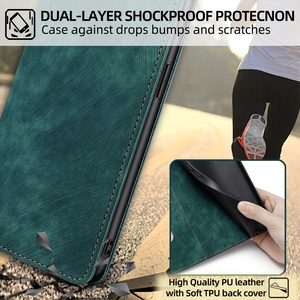 Funda Magnética Tipo Cartera con Soporte, Ranuras para Tarjetas y Protección Contra Impactos para Samsung Galaxy A54 A16 A56 A55 A35 A25 A04 A30 A12 A72 <span class=keywords><strong>A33</strong></span> - Product Image 5