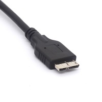 Cable de carga de datos para disco duro externo USB 3.1 tipo C macho a Micro B