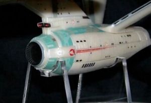 Kim cương chọn Star-Trek doanh nghiệp Máy bay mô hình hiển thị đứng rõ ràng Acrylic (PMMA) thân thiện với môi máy bay chủ giá - Product Image 2