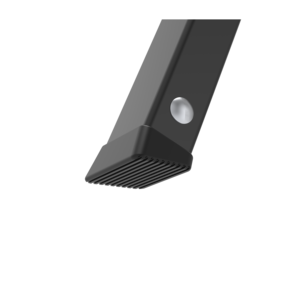 Mini Slimstep Ladder <b>Shelves</b> Mix of Steel and Aluminum with High Rail - Product Image 5