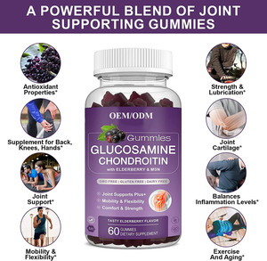Özel etiket <span class=keywords><strong>Glucosamine</strong></span> <span class=keywords><strong>Chondroitin</strong></span> Gummies yetişkinler için ortak destek Gummies - Product Image 2