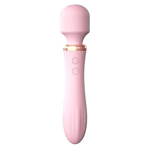 Vibrierender Doppelkopf-AV-Stick für weiblichen Orgasmus – Starker Schock-Massagestab für die weibliche Masturbation – Klitoraler Zweiter Höhepunkt - Product Image 5