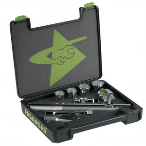 FASANGAS <b>Socket</b> Set 10 Pc Metric <b>Ratchet</b> Tool Kit Automotive Repair - Product Image 2