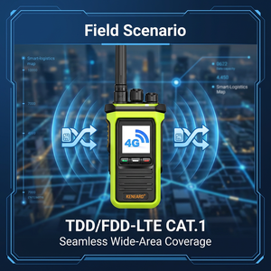 <span class=keywords><strong>Radio</strong></span> PoC KENEARD KE-338 4G LTE con Doble SIM y Cambio Automático, Batería de 3000 mAh de Larga Duración, Walkie Talkie para Hostelería, Logística y Seguridad - Product Image 2