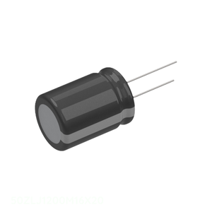 ตัวเก็บประจุแบบรูทะลุ (Through Hole) ยี่ห้อ Manufacturer Channel รุ่น CAP ALUM 1200UF 20% 50V RADIAL 50ZLJ1200M16X20 ความจุ 1200 ไมโครฟารัด - Product Image 1