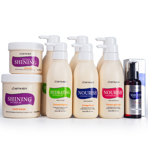 Shampooing et après-shampooing réparateurs pour cheveux abîmés à la kératine naturelle, au collagène et à l'avocat, qualité supérieure, marque privée, hydratation intense - Product Image 5