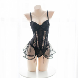 Ensemble de lingerie sexy Cong Sha, pyjama sexy de type bunny girl, nuisette séduisante et sensuelle grande taille, uniforme coquin. - Product Image 5