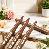 Delineador de Labios Retráctil de Doble Punta con Fórmula de Péptidos, Hidratante y a Prueba de Manchas para Labios Definidos