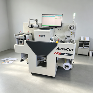 VOREY AuraCut A6 Görüntülü Kamera Konumlandırma Dijital Kesim Makinesi Kendinden Yapışkanlı Etiket Kesme Makinesi 6 Bıçaklı 11M/M Çok Satan - Product Image 1