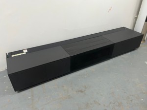 Écran de projection laser intelligent 120 pouces 2026 avec armoire + projection motorisée UST au sol pour la maison GZ9072CBSP - Product Image 4