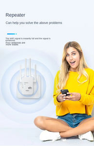 AC300M Neuer WLAN-Repeater Wireless Routing 2.G Signal verstärker Netzwerk erweiterungs verstärker 300M MINI <span class=keywords><strong>WIFI</strong></span> BOOSTER - Product Image 6