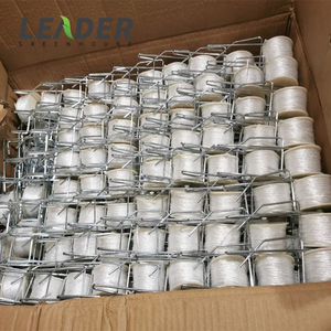 ที่แขวนเมล็ด<span class=keywords><strong>แตงกวา</strong></span>มะเขือเทศตะขอลูกกลิ้งพลาสติกพร้อมสายยาว15เมตรสำหรับเรือนกระจกผักเพื่อการเกษตร - Product Image 6