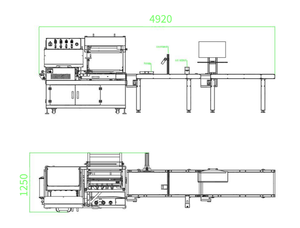 Tự động thương mại điện tử thực hiện chuyển phát nhanh bưu kiện phim gói đóng bao đóng gói máy đóng gói - Product Image 4